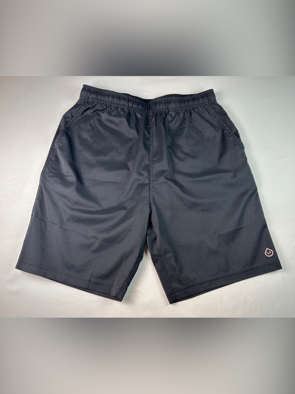 Tasc Men's Black Athletic Shorts Drawstring Elastic Waist Pockets
